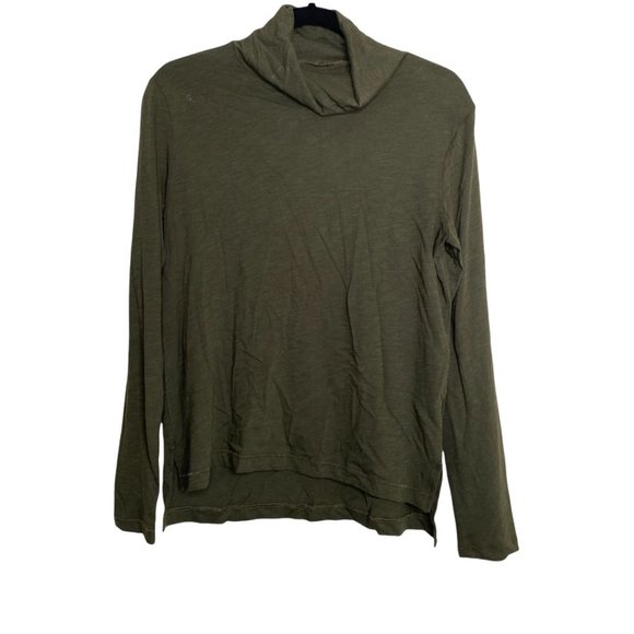 Madewell Tops - Madewell Olive Green Turtleneck Long Sleeve Small